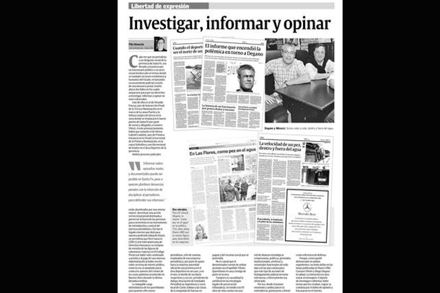 Investigar, informar y opinar