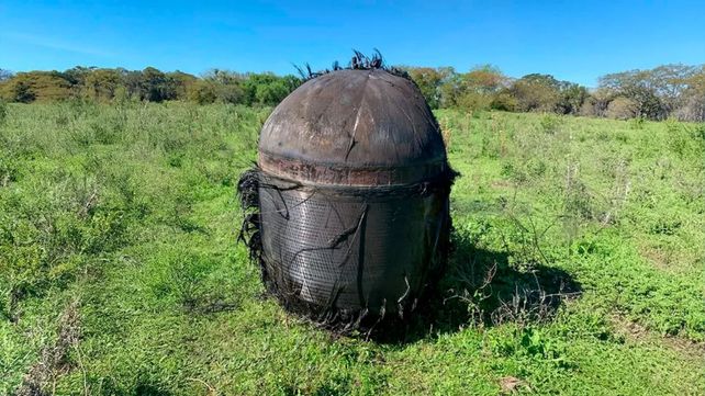 El objeto fue encontrado el jueves pasado en un campo en Chaco.