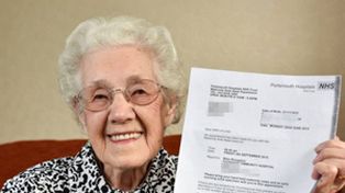 Tiene 99 años y estuvo a punto de tener su octavo hijo por una inexplicable equivocación