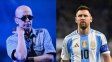 Lionel Messi se despidió de Indio Solari