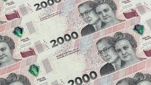 El Gobierno nacional informó que no se emitirán más billetes de 2.000 pesos.