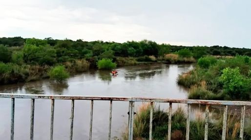 Hallaron el cuerpo del hombre que cayó desde un puente, de ruta 22,  al río Gualeguay