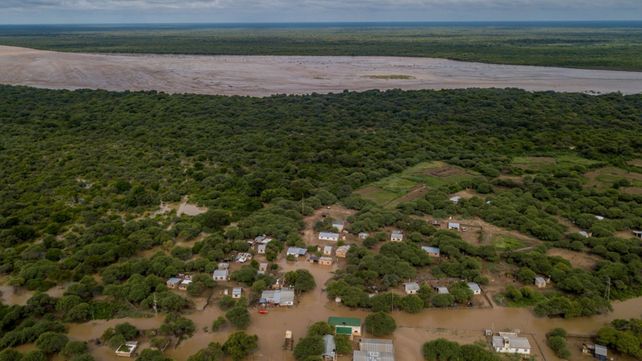 Tartagal. El río Pilcomayo crece e inunda regiones de Salta y Formosa.&nbsp;