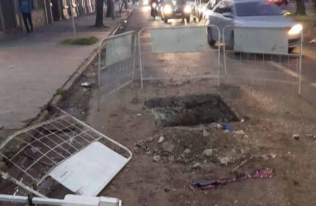 El lugar en dónde ocurrió el accidente.
