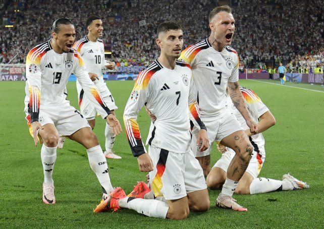 Alemania superó a Dinamarca y está en cuartos de final de la Eurocopa