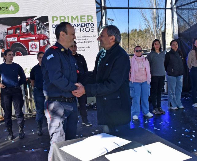 Crearon el Destacamento de Bomberos Voluntarios de Ybarlucea
