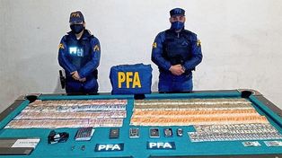 La banda de narcos cuyo jefe cayó en Paraná y luego fue procesado, enviaba cocaína por encomiendas en baldes de pintura.