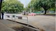picadas en la costanera: la primera etapa de la obra de las sendas manda peaton tiene un 95% de avance