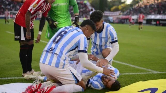 Duro golpe para Alan Forneris: Racing confirmó la grave lesión del ex-Colón