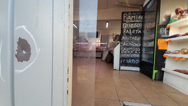 El negocio de Ludueña que ahora está cerrado fue blanco de una balacera esta semana.&nbsp;