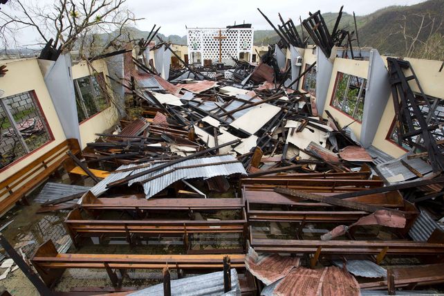 El paso del huracán Matthew dejó más de 800 muertos en Haití