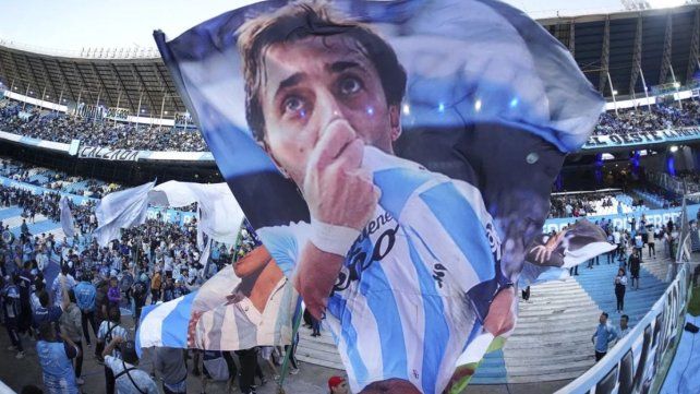 Los simpatizantes de Racing vivirán juntos la final.