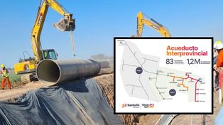 Santa Fe y Córdoba aceleran el Acueducto Biprovincial: licitan dos nuevos tramos por más de $165 mil millones