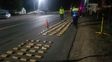 La fila de ladrillos se pierden en la ruta&nbsp;