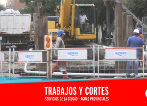 Trabajos y cortes de tránsito por trabajos de Aguas Santafesinas