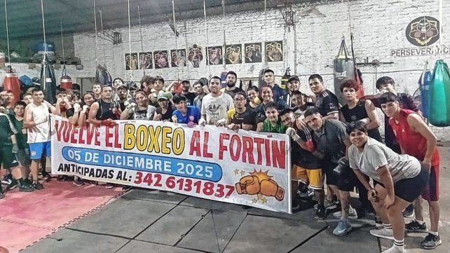 El norte de la ciudad de Santa Fe disfrutará de una velada en el Fortín con 12 combates amateurs.