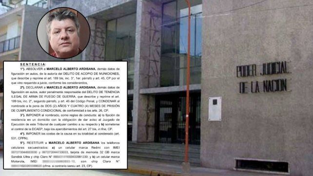 Condenaron a un comerciante y exconcejal de Feliciano por tenencia ilegal de arma de guerra