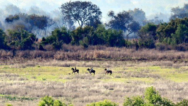 Durante el fin de semana hubo incendios en cercanías a la traza del túnel subfluvial