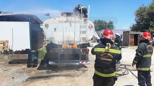 Explosión del cisterna: es crítico el estado de salud del operario&nbsp; 