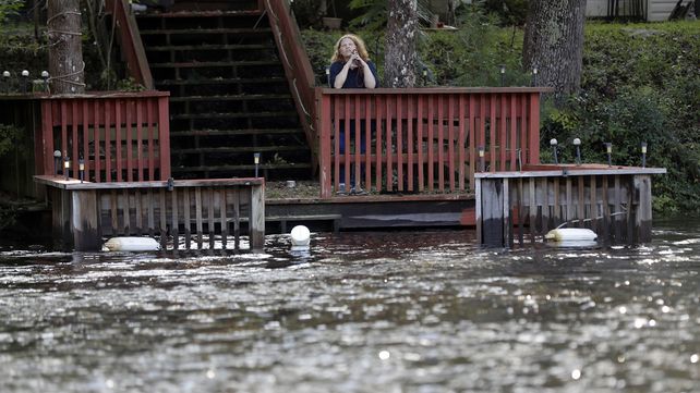 Imágenes del devastador paso del huracán Florence por Carolina del Norte