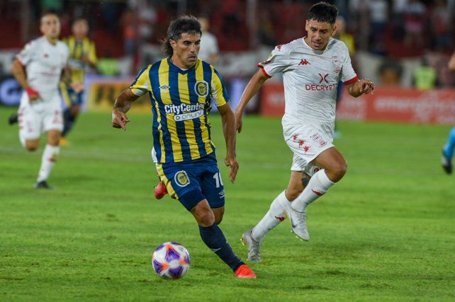 Central le ganó en marzo a Huracán 2 a 0 con un gol de Malcorra