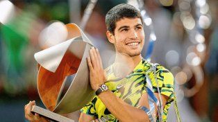 Alcaraz venció a Struff y se adjudicó el Masters 1000 de Madrid