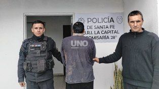 Colastiné Norte: detuvieron a un evadido de la cárcel de Las Flores que cometió dos robos