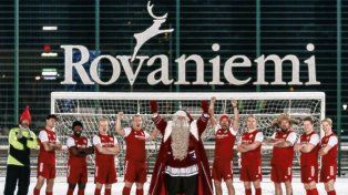 Santa Claus FC le hace honor al espíritu de la Navidad.
