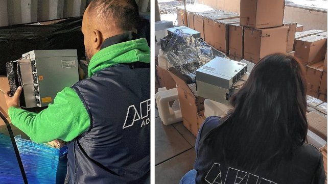 Desbarataron contrabando de placas para minar criptomonedas