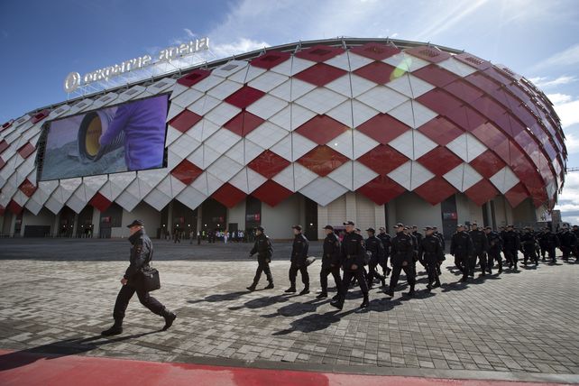 Rusia prepara sus estadios para el Mundial 2018.