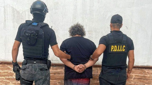 Uno de los detenidos por el incendio intencional en La Paz.