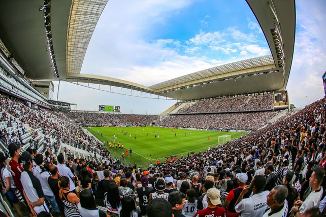 Escenario de la ida. Newell’s visitará a Corinthians en el remodelado estadio Neo Química Arena de San Pablo.