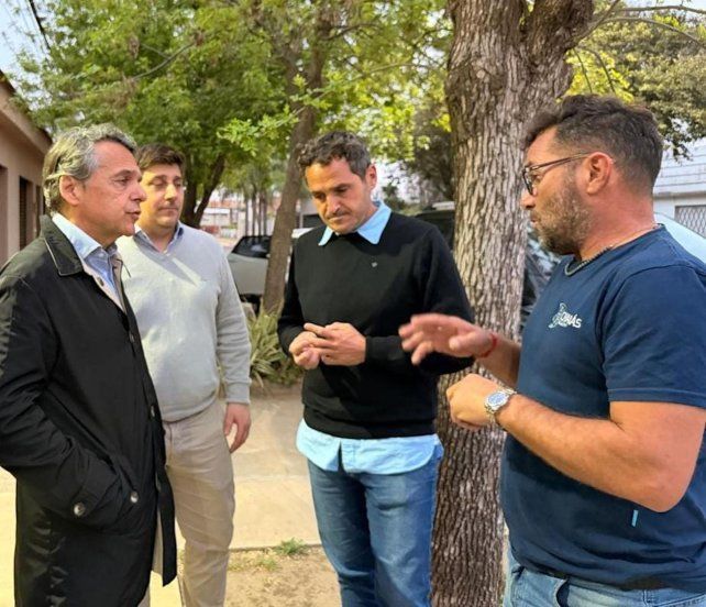 Giuliano con Marco Zaninovich y Lucas Fanelli