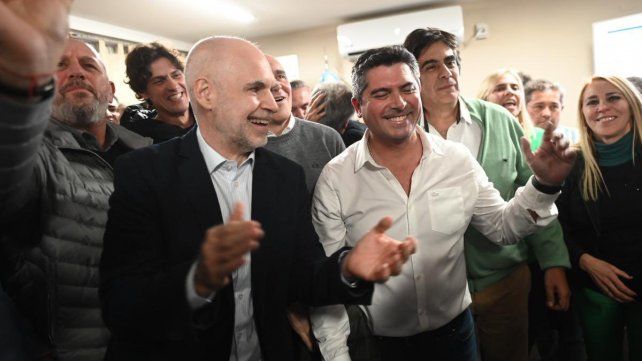 Hasta la provincia cuyana viajaron los líderes nacionales de JxC: Horacio Rodríguez Larreta