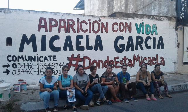 El mural que pide por Micaela