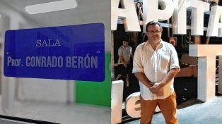 El ISPD rindió homenaje a Conrado Berón con la inauguración de su nueva sala de producción audiovisual.