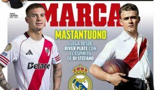 Franco Mastantuono, una de las apuestas del conjunto Merengue.