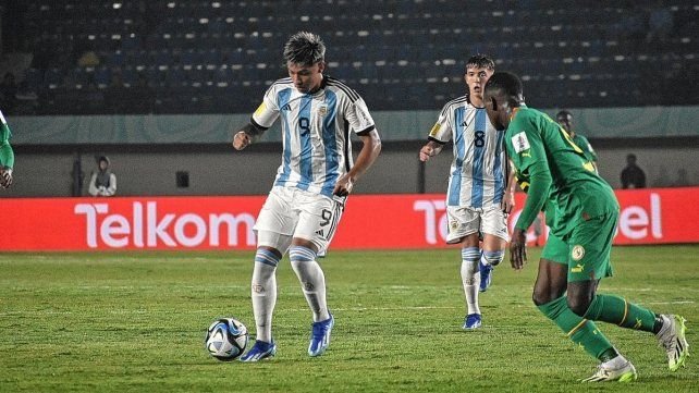 Argentina cayó con Senegal en su debut en el Mundial Sub 17