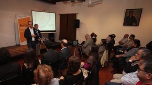 Se presentó el proyecto para construir un área de servicios junto al Anfiteatro del Parque del Sur