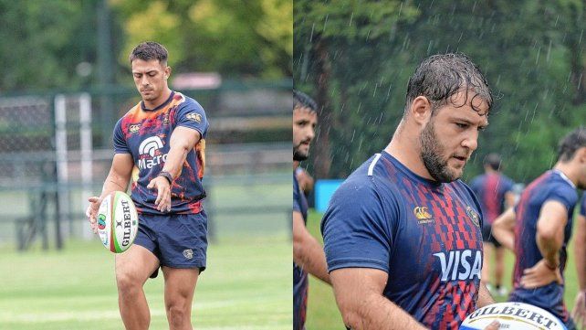Los paranaenses Bruno Heit y Ramiro Gurovich serán titulares ante Peñarol Rugby.