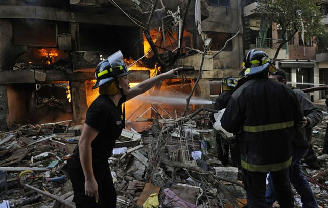 Llamé a emergencias, y le dije al gasista que iba a morir mucha gente