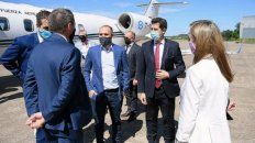 El ministro de Economía, Martín Guzmán, al arribar esta tarde al aeropuerto de Paraná. El ministro de Economía, Martín Guzmán, al arribar esta tarde al aeropuerto de Paraná.