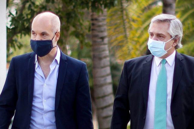 Los dos gobernantes en un encuentro de 2020.