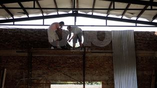 Ladrillo a ladrillo, Altos de Noguera levanta su capilla