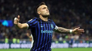 Lautaro Martínez podría volver a jugar la semana que viene.
