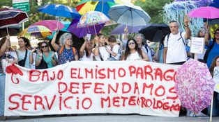 Paro en el SMN: apagón informativo histórico tras los despidos