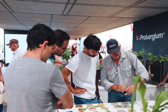 Medioambiente. El stand de Protergium en Expoagro