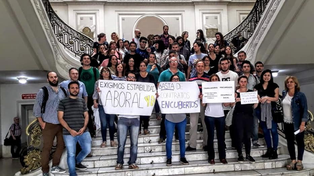 Trabajadores autoconvocados piden el pase a planta permanente