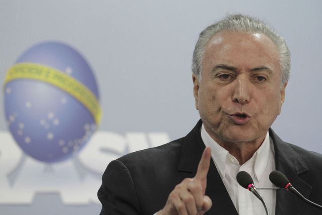 Acorralado. Temer afirma que nunca compró el silencio de nadie y que continuará al frente del Ejecutivo.