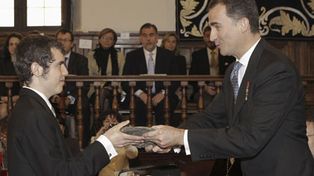 Entregaron el Cervantes al nieto del antipoeta Nicanor Parra